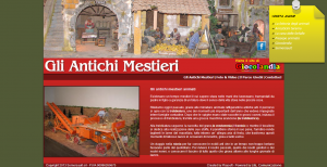 Gli antichi Mestieri - Miniature animate raffiguranti gli antichi mestieri Giulianova Abruzzo