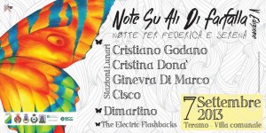 Stampa manifesti pubblicitari 6x3 Teramo - Concerto Note sulle ali di una farfalla